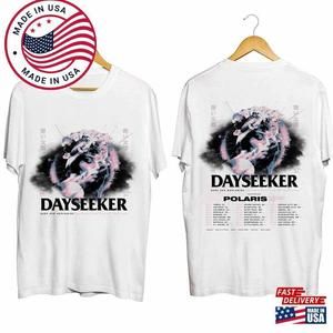 Dayseeker Dark Sun Spring Tour Shirt Band Fan   2 Sided